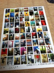 A Year In Loo 2011 print