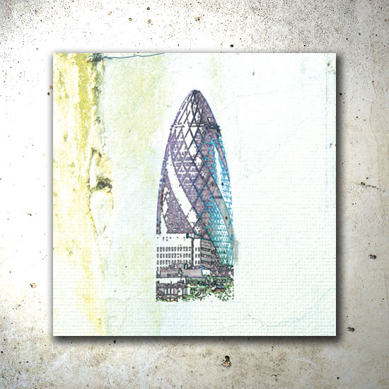 ‘Gerkin’ canvas